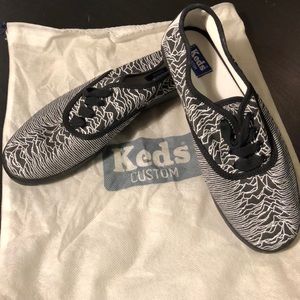 Joy Division Unknown Pleasures Custom Keds